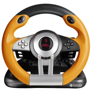 Дротове кермо SPEEDLINK Drift OZ Racing Wheel PC Black (SL-6695-BKOR-01) в Івано-Франківську