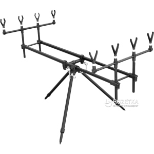 Подставка Lineaeffe Rod Pod Set для четырех удилищ + чехол (6313033) ТОП в Ивано-Франковске