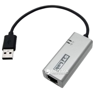 Адаптер STLab USB 3.0 to Gigabit Ethernet 0.18 м Black/Grey (U-980) рейтинг