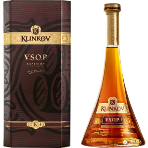 Бренди Klinkov VSOP 0.5 л в коробке 5 лет выдержки 40% (4820073560173) ТОП в Ивано-Франковске