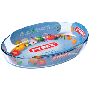 Форма овальная Pyrex для выпекания 39х27 см (347B000) ТОП в Ивано-Франковске