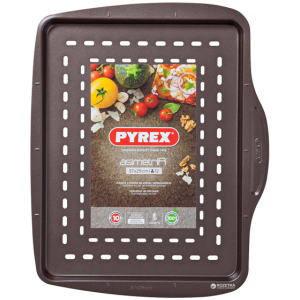 Форма прямоугольная для пиццы Pyrex Asimetria 37 х 28.5 см Прямоугольная Коричневая (AS37BZ0) в Ивано-Франковске