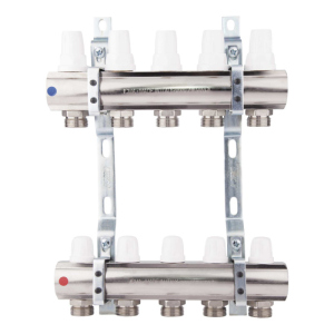 Коллектор Icma 1" 5 выходов, без расходомера №K005 лучшая модель в Ивано-Франковске