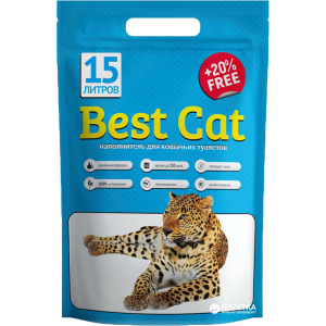 Наполнитель для кошачьего туалета Best Cat Blue Силикагелевый впитывающий 15 л (SGL037/4820186930313)