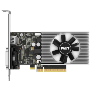 Palit PCI-Ex GeForce GT 1030 2GB DDR4 (64bit) (1151/2100) (DVI, HDMI) (NEC103000646-1082F) ТОП в Ивано-Франковске