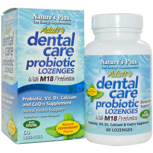 Пробиотик Natures Plus Adult`s Dental Care Мята 60 таблеток (97467043831) рейтинг