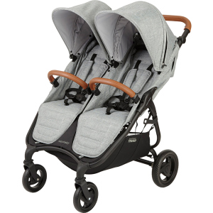 Прогулочная коляска для двойни Valco baby Snap Duo Trend Grey Marle (9938) (9315517099388) лучшая модель в Ивано-Франковске