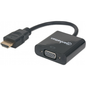 Перехідник Manhattan HDMI M - VGA F (151467) в Івано-Франківську