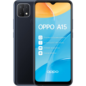 Мобильный телефон OPPO A15 2/32GB Dynamic Black лучшая модель в Ивано-Франковске