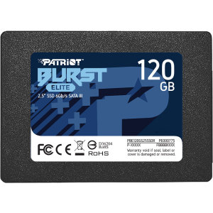 Patriot Burst Elite 120GB 2.5 " SATAIII TLC (PBE120GS25SSDR) ТОП в Івано-Франківську