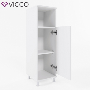 Шафа для ванної Vicco Fynn, 30x95, біла