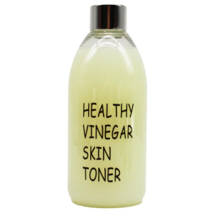 Тонер для лица с экстрактом бурого риса Real Skin Healthy Vinegar Skin Toner Rice 300 мл (8809280351459) ТОП в Ивано-Франковске