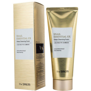 Вулична пінка для вмивання The Saem Snail Essential EX Deep Cleansing Foam 150 мл (8806164126318)