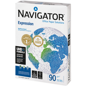 Папір Navigator Expression А4 90 г/м² клас А 500 аркушів Білий (5602024005013) краща модель в Івано-Франківську