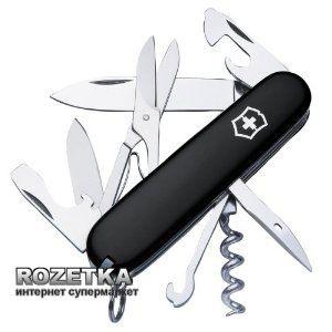 Швейцарський ніж Victorinox Climber Black (1.3703.3) краща модель в Івано-Франківську