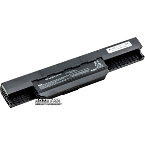 Акумулятор PowerPlant A32-K53 для Asus A43 A53 Black (10.8V/5200mAh/6 Cells) (NB00000013) краща модель в Івано-Франківську