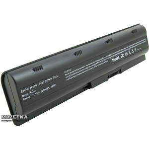 Акумулятор для ноутбуків ExtraDigital HP 630 HSTNN-Q62C (11.1V/5200mAh) Black (BNH3942) краща модель в Івано-Франківську