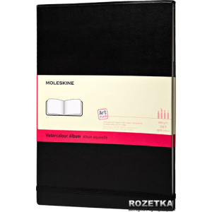 Записная книга Moleskine Folio 21 х 30 см 60 страниц без линовки Черная (9788862931946) в Ивано-Франковске