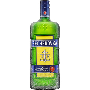 Ликерная настойка на травах Becherovka 0.7 л 38% (8594405101049) ТОП в Ивано-Франковске