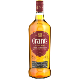 Виски Grant's Triple Wood 1 л 40% (5010327000039) рейтинг