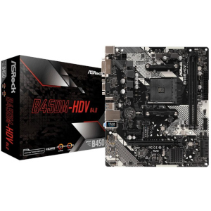 Материнська плата ASRock B450M-HDV R4.0 в Івано-Франківську