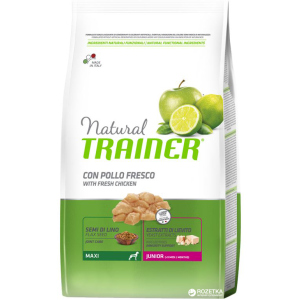 Сухий корм Trainer Natural Super Premium Junior Maxi для юніорів великих та гігантських порід від 9 місяців до 2 років 3 кг (8015699006945) ТОП в Івано-Франківську