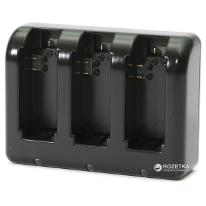 хорошая модель Зарядное устройство PowerPlant Triple для трёх аккумуляторов GoPro Hero 4/3+/3 (DV00DV3357)
