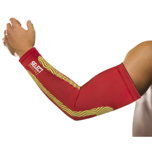 Рукав компресійний Select Compression Arm Sleeves 6610 2 шт. Червоний (5703543110865) надійний