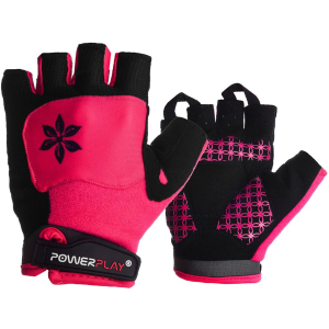 Велоперчатки женские PowerPlay 5284C XS Pink (5284C_XS_Pink) в Ивано-Франковске