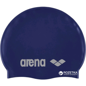 Шапочка для плавання Arena Classic Silicone 91662-71 Dark Blue (3468333887427) в Івано-Франківську