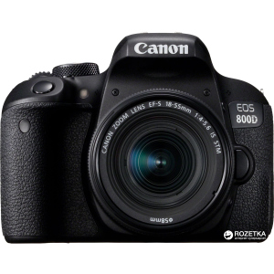 Фотоапарат Canon EOS 800D 18-55мм IS STM Black (1895C019) Офіційна гарантія! в Івано-Франківську