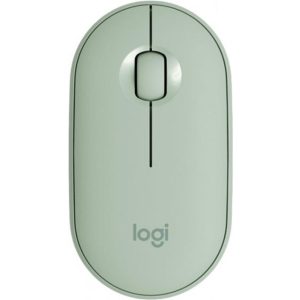 Мышь беспроводная Logitech Pebble M350 (910-005720) Eucalyptus USB ТОП в Ивано-Франковске