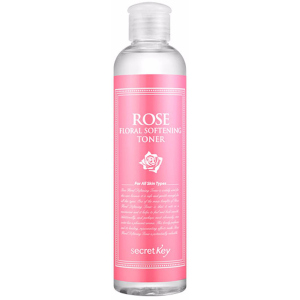 Тонер для лица Secret Key Rose Floral Softening Toner с экстрактом дамасской розы 248 мл (8809305993183) лучшая модель в Ивано-Франковске