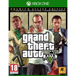 хорошая модель Игра Grand Theft Auto V. Premium Online Edition для Xbox One (Blu-ray диск, Russian version)