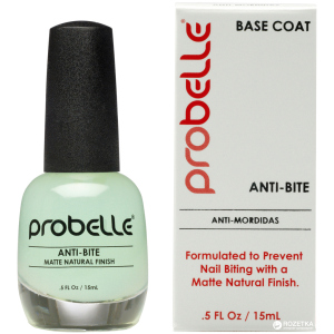 Лак против обгрызания ногтей Probelle Anti Bite Base Coat 15 мл (857188005415) ТОП в Ивано-Франковске