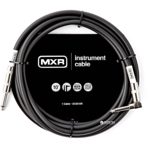 Инструментальный кабель Dunlop DCIS10R MXR Standard 3 м Black надежный