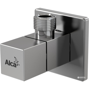 Вентиль угловой четырехгранный ALCA PLAST 1/2"х3/8" (8594045930894) лучшая модель в Ивано-Франковске