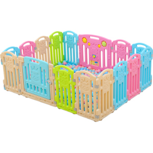 Дитячий манеж - загородження XOKO Play Pen Bear Series D14 (9869201150034) ТОП в Івано-Франківську