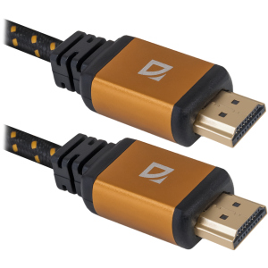 Цифровий кабель Defender HDMI-10PRO HDMI M-M, ver1.4 3 м (87434) ТОП в Івано-Франківську