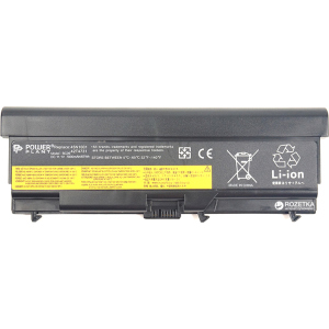 купить Аккумулятор PowerPlant для IBM/Lenovo ThinkPad T430 Black (11.1V/7800mAh/9Cells) (NB480364)