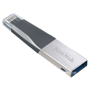 Sandisk iXpand Mini 64 Gb, USB 3.0/Lightning для Apple (SDIX40N-064G-GN6NN) краща модель в Івано-Франківську