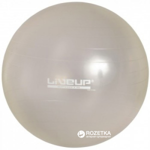 Фітбол LiveUp Gym Ball 75 см Gray (LS3221-75g) краща модель в Івано-Франківську