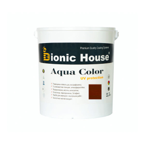 Краска для дерева Bionic-House Aqua Color UV-protect 2,5л Шоколад А109 ТОП в Ивано-Франковске