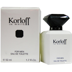 Туалетная вода для мужчин Korloff In White 50 мл (3392865441355) лучшая модель в Ивано-Франковске