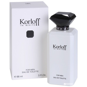 Туалетна вода для чоловіків Korloff In White 88 мл (3392865441249) краща модель в Івано-Франківську