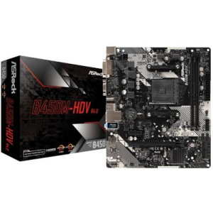 Материнская плата ASRock B450M-HDV R4.0 ТОП в Ивано-Франковске