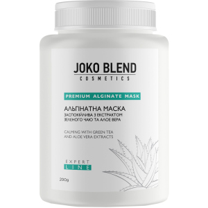 Альгинатная маска Joko Blend успокаивающая с экстрактом зеленого чая и алоэ вера 200 г (4823109401891) ТОП в Ивано-Франковске