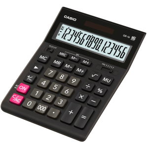 Калькулятор Casio 16 розрядний 155х210х34.5 (GR-16-W-EP) ТОП в Івано-Франківську