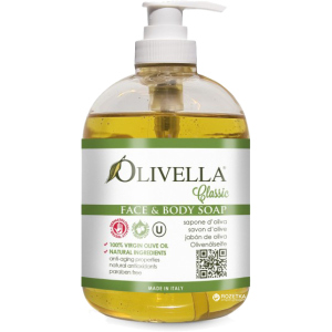 Рідке мило для обличчя та тіла Olivella на основі оливкової олії 500 мл (764412260000) в Івано-Франківську