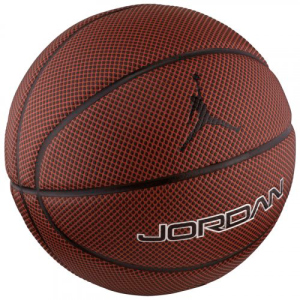 М'яч баскетбольний Nike Jordan Legacy 8P Size 7 Dark Amber/Black/Metallic Silver/Black (J.KI.02.858.07) ТОП в Івано-Франківську